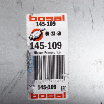 13 399 р. Глушитель NISSAN Primera (01-07) задняя часть BOSAL BOSAL 145-109  с доставкой в г. Кемерово. Увеличить фотографию 4