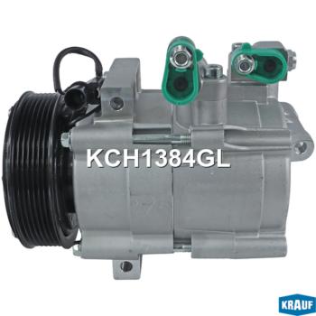 25 399 р. Компрессор GEELY Emgrand (13-) кондиционера KRAUF KRAUF kch1384gl  с доставкой в г. Кемерово. Увеличить фотографию 6