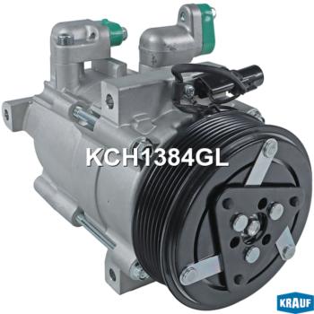 25 399 р. Компрессор GEELY Emgrand (13-) кондиционера KRAUF KRAUF kch1384gl  с доставкой в г. Кемерово. Увеличить фотографию 1