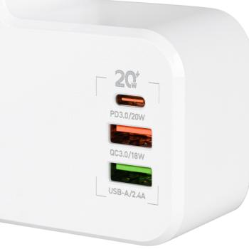 1 359 р. Тройник сетевой 2 гнезда + 3 USB TFN TFN tfn-power5wh  с доставкой в г. Кемерово. Увеличить фотографию 3
