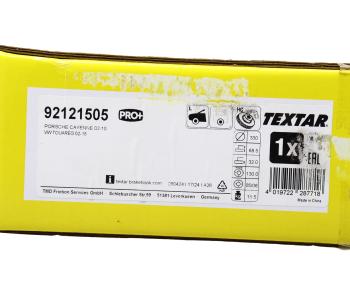 8 699 р. Диск тормозной VW Touareg (03-) PORCHE Cayenne (07-) (R17) передний левый (1шт.) TEXTAR TEXTAR 92121505  с доставкой в г. Кемерово. Увеличить фотографию 5