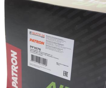 749 р. Фильтр воздушный MERCEDES A (W168) (1.41.62.0) PATRON PATRON pf1078  с доставкой в г. Кемерово. Увеличить фотографию 2