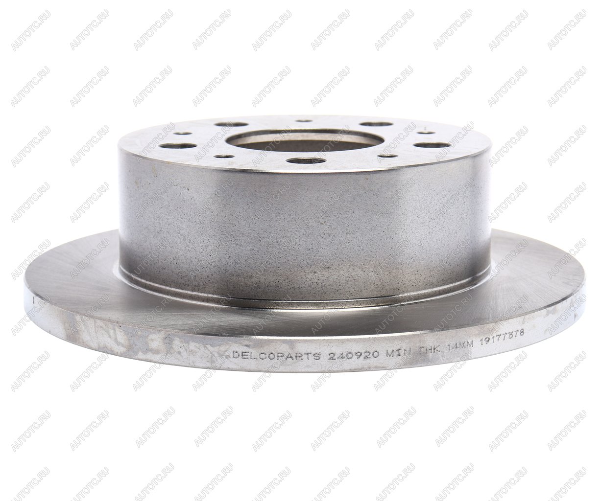 2 999 р. Диск тормозной PEUGEOT Boxer (02-) CITROEN Jumper (02-) FIAT Ducato (02-) задний (1шт.) DELCOPARTS DELCOPARTS 19177378  с доставкой в г. Кемерово