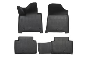 Коврики салонные (5 мест) Norplast Unidec Hyundai Santa Fe 5 MX5 (2022-2025) (черные)