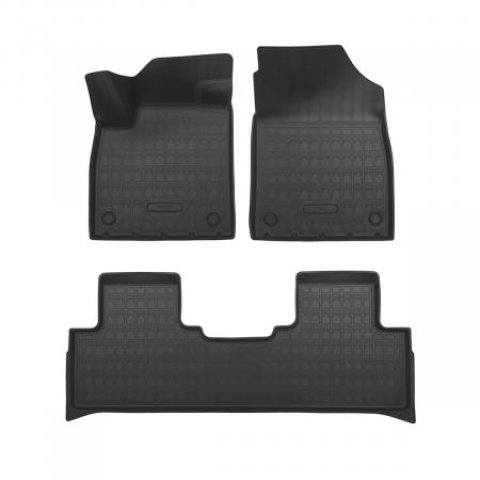 2 499 р. Коврики салонные 2WD Norplast Unidec  Haval H3 (2024-2025) (черные)  с доставкой в г. Кемерово