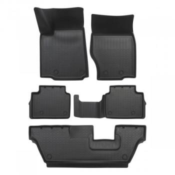 Коврики салонные Norplast Unidec Jeep Grand Cherokee  5 WL (2021-2025) (черные)