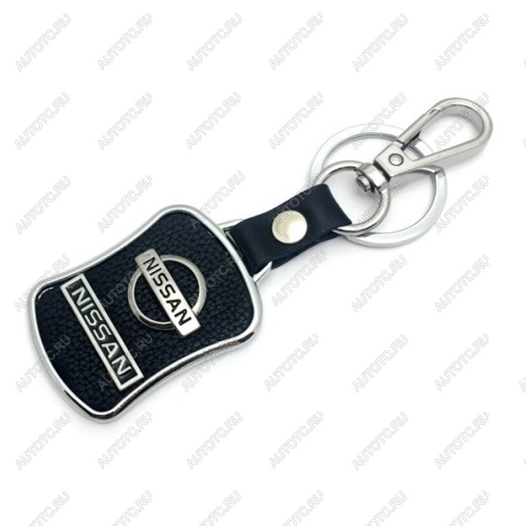 187 р. Брелок NISSAN металл, кожа MASHINOKOM MASHINOKOM bmk 002  с доставкой в г. Кемерово