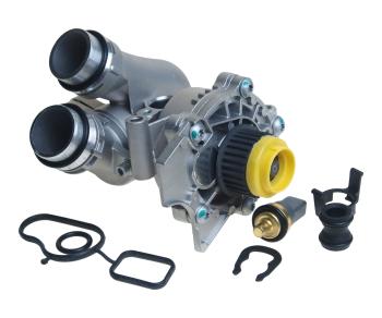 12 699 р. Насос водяной VW AUDI SEAT SKODA (08-) (2.0 TSITFSI) в сборе QUATTRO FRENI QUATTRO FRENI qf05a00139  с доставкой в г. Кемерово. Увеличить фотографию 1