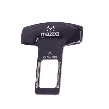 143 р. Заглушка ремня безопасности металлическая Mazda 50х62мм MASHINOKOM MASHINOKOM zms 025  с доставкой в г. Кемерово. Увеличить фотографию 1