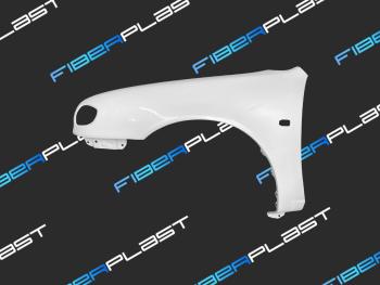 Переднее левое крыло (стеклопластик) Fiberplast Toyota Corolla  E110 (2000-2002) седан рестайлинг, универсал рестайлинг, хэтчбек 5 дв. рестайлинг