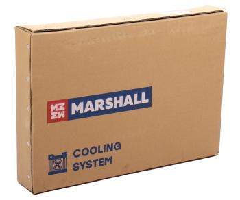 10 999 р. Радиатор HYUNDAI Solaris KIA Rio (17-) охлаждения двигателя АКПП MARSHALL MARSHALL m4991039  с доставкой в г. Кемерово. Увеличить фотографию 4