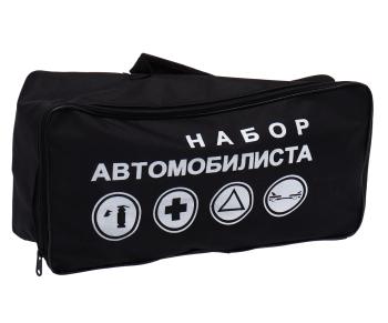 1 969 р. Набор автомобилиста (огнетушитель ОП-2,аптечка но,знак,трос 2.5т без крюков,перчатки) аварийный NO NAME максима №2 но (сумка с липучкой)  с доставкой в г. Кемерово. Увеличить фотографию 6
