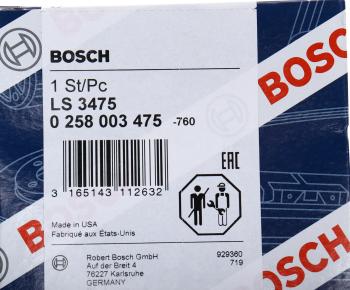 9 399 р. Датчик кислорода универсальный 4 контакта BOSCH BOSCH 0258003475  с доставкой в г. Кемерово. Увеличить фотографию 5