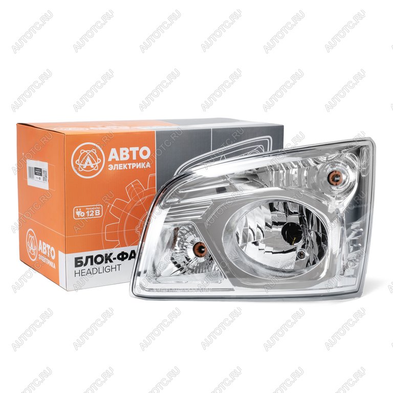 8 899 р. Фара блок ГАЗон Next левая AVTOELECTRICA AVTOELECTRICA с41r11.3711013 ae (фг027 ae)  с доставкой в г. Кемерово