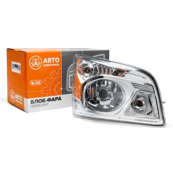 7 499 р. Фара блок ГАЗон Next правая AVTOELECTRICA AVTOELECTRICA с41r11.3711012 ae (фг026 ае)  с доставкой в г. Кемерово. Увеличить фотографию 1