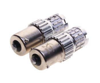 839 р. Лампа светодиодная 12V P21W BA15S красная блистер (2шт.) XENITE XENITE 1009681  с доставкой в г. Кемерово. Увеличить фотографию 2