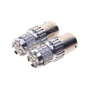 839 р. Лампа светодиодная 12V P21W BA15S красная блистер (2шт.) XENITE XENITE 1009681  с доставкой в г. Кемерово. Увеличить фотографию 1