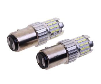 779 р. Лампа светодиодная 12V P214W BAZ15d блистер (2шт.) XENITE XENITE 1009679  с доставкой в г. Кемерово. Увеличить фотографию 2