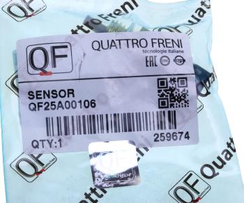 1 399 р. Датчик температуры воздуха QUATTRO FRENI QUATTRO FRENI qf25a00106  с доставкой в г. Кемерово. Увеличить фотографию 3