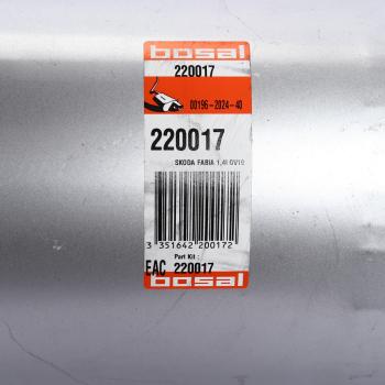 11 399 р. Глушитель SEAT Ibica (09-17) SKODA Fabia (07-14) задняя часть BOSAL BOSAL 220-017  с доставкой в г. Кемерово. Увеличить фотографию 3