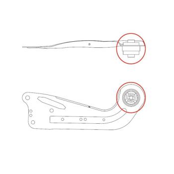 1 289 р. Сайлентблок VW Golf AUDI A3 SKODA Octavia (03-) рычага подвески задней продольного CTR CTR gv0946  с доставкой в г. Кемерово. Увеличить фотографию 6