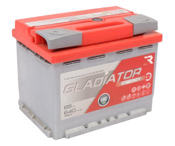 6 549 р. Аккумулятор GLADIATOR Energy 65Ач GLADIATOR 6ст65(1)  с доставкой в г. Кемерово. Увеличить фотографию 1