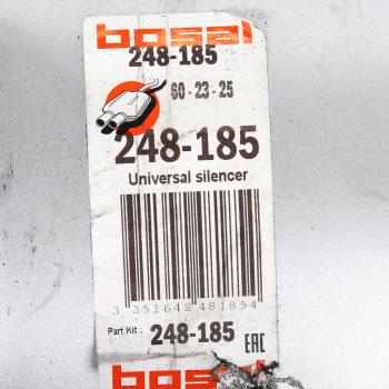 12 999 р. Глушитель универсальный средняя часть BOSAL BOSAL 248-185  с доставкой в г. Кемерово. Увеличить фотографию 3