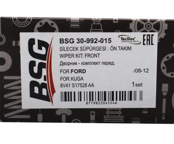 959 р. Щетка стеклоочистителя FORD Kuga (08-) комплект BSG BSG bsg30992015  с доставкой в г. Кемерово. Увеличить фотографию 6