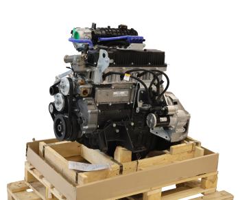 Двигатель УМЗ-А2755 EvoTech (под ГБО) ЕВРО-5 ГАЗель Next с опорой вентилятора (ОАО УМЗ) № УМЗ а2755.1000402-141
