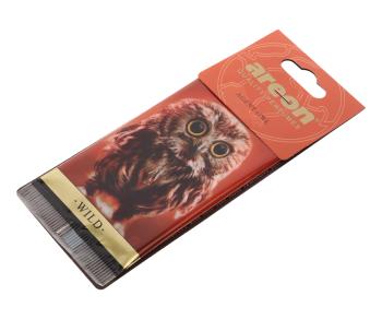 75 р. Ароматизатор подвесной пластина (агент сова) Wild AREON AREON aw08  с доставкой в г. Кемерово. Увеличить фотографию 1