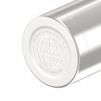 1 599 р. Термос 0.75л узкая горловина, 2 чашки, с кнопкой сталь BIOSTAL BIOSTAL nb-750 k2  с доставкой в г. Кемерово. Увеличить фотографию 3
