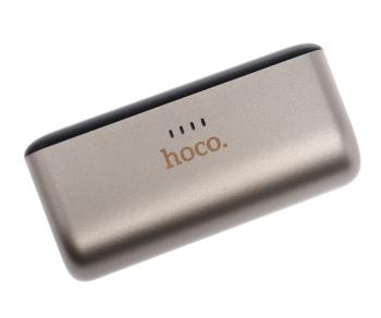 1 399 р. Аккумулятор внешний 5000мАч для зарядки мобильных устройств HOCO HOCO q31 type-c золотой  с доставкой в г. Кемерово. Увеличить фотографию 4