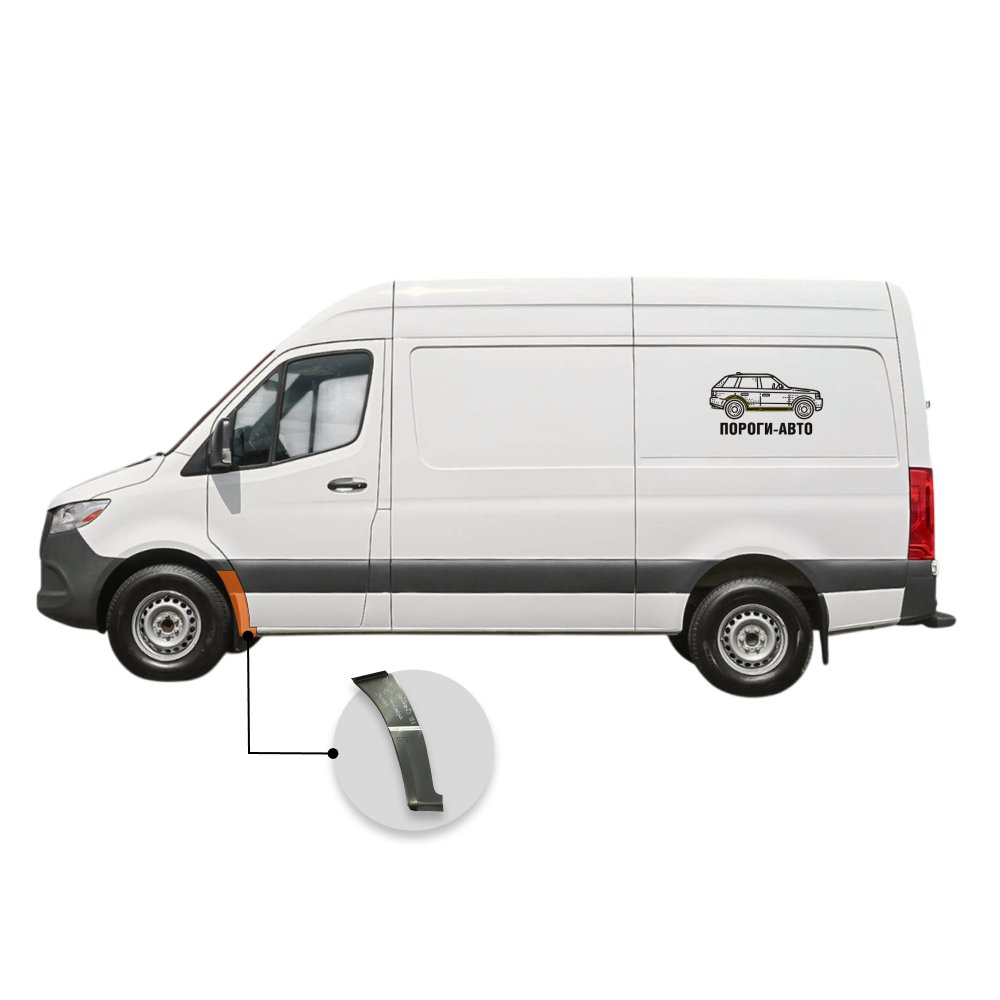 1 699 р. Сапожок переднего левого крыла Volkswagen Crafter mini (Сапожок переднего левого крыла Volkswagen Crafter mini)  с доставкой в г. Кемерово
