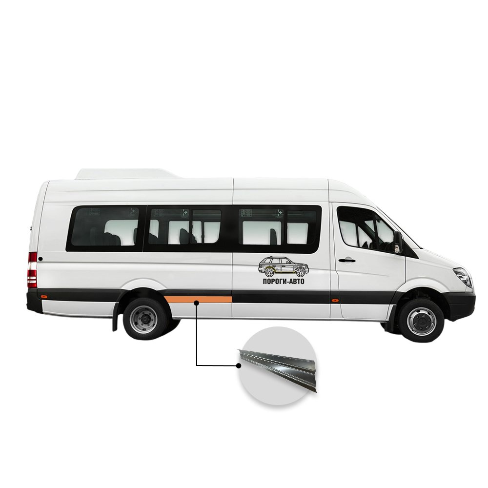 2 269 р. Вставка под молдинг кармана перед задним правым колесом нижняя Volkswagen Crafter maxi long  с доставкой в г. Кемерово