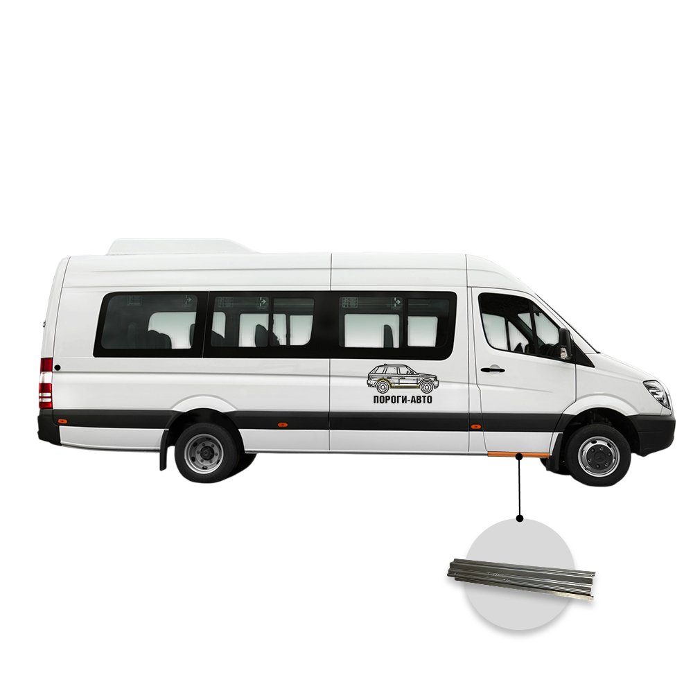 2 799 р. Порог пассажирской двери Mercedes Sprinter 906 maxi long  с доставкой в г. Кемерово