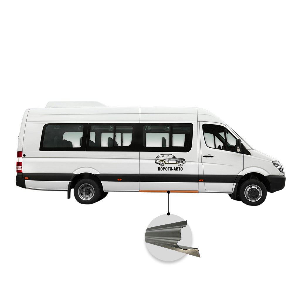 3 399 р. Порог откатной двери Mercedes Sprinter 906 maxi long  с доставкой в г. Кемерово