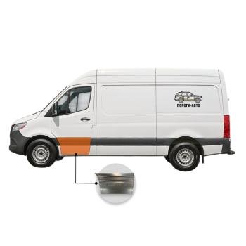 Пенка двери водительской с заходом под молдинг Volkswagen Crafter mini