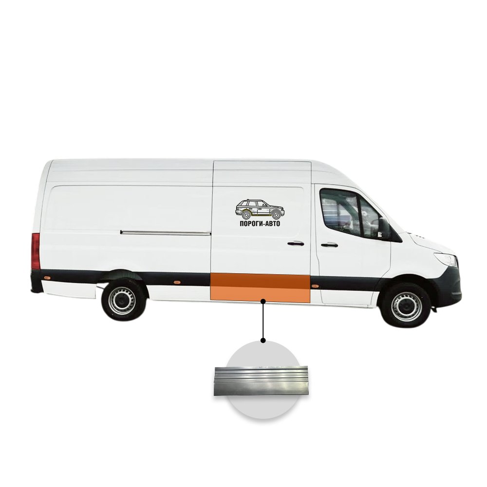 5 999 р. Пенка двери откатной с заходом под молдинг Mercedes Sprinter 906 maxi (Пенка двери откатной с заходом под молдинг Mercedes Sprinter 906 maxi)  с доставкой в г. Кемерово