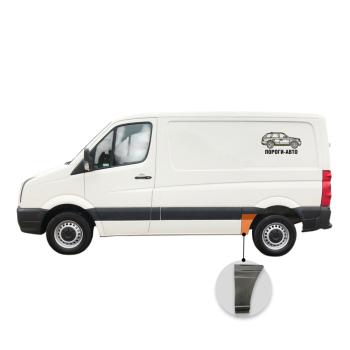 Карман перед задним левым колесом с заходом под молдинг Mercedes Sprinter 906 super mini