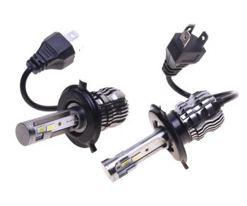 1 999 р. Лампа светодиодная 12V H4 P43t 4000lm бокс (2шт.) CLEARLIGHT CLEARLIGHT clx5led60h4-2  с доставкой в г. Кемерово. Увеличить фотографию 1