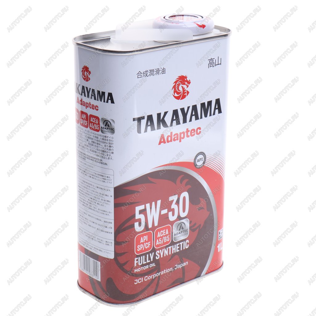 979 р. Масло моторное Adaptec A5B5 5W30 синт.1л TAKAYAMA TAKAYAMA 322126  с доставкой в г. Кемерово