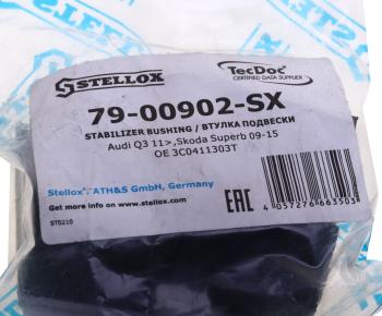 319 р. Втулка стабилизатора VW Tiguan переднего STELLOX STELLOX 79-00902-sx  с доставкой в г. Кемерово. Увеличить фотографию 3