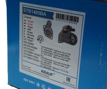 10 199 р. Стартер VW T5 (03-09) KRAUF KRAUF stb1405ba  с доставкой в г. Кемерово. Увеличить фотографию 5