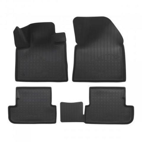 2 389 р. Коврики салонные Norplast Unidec  Peugeot 3008  2 C1A,C2A (2020-2022) рестайлинг (черные)  с доставкой в г. Кемерово