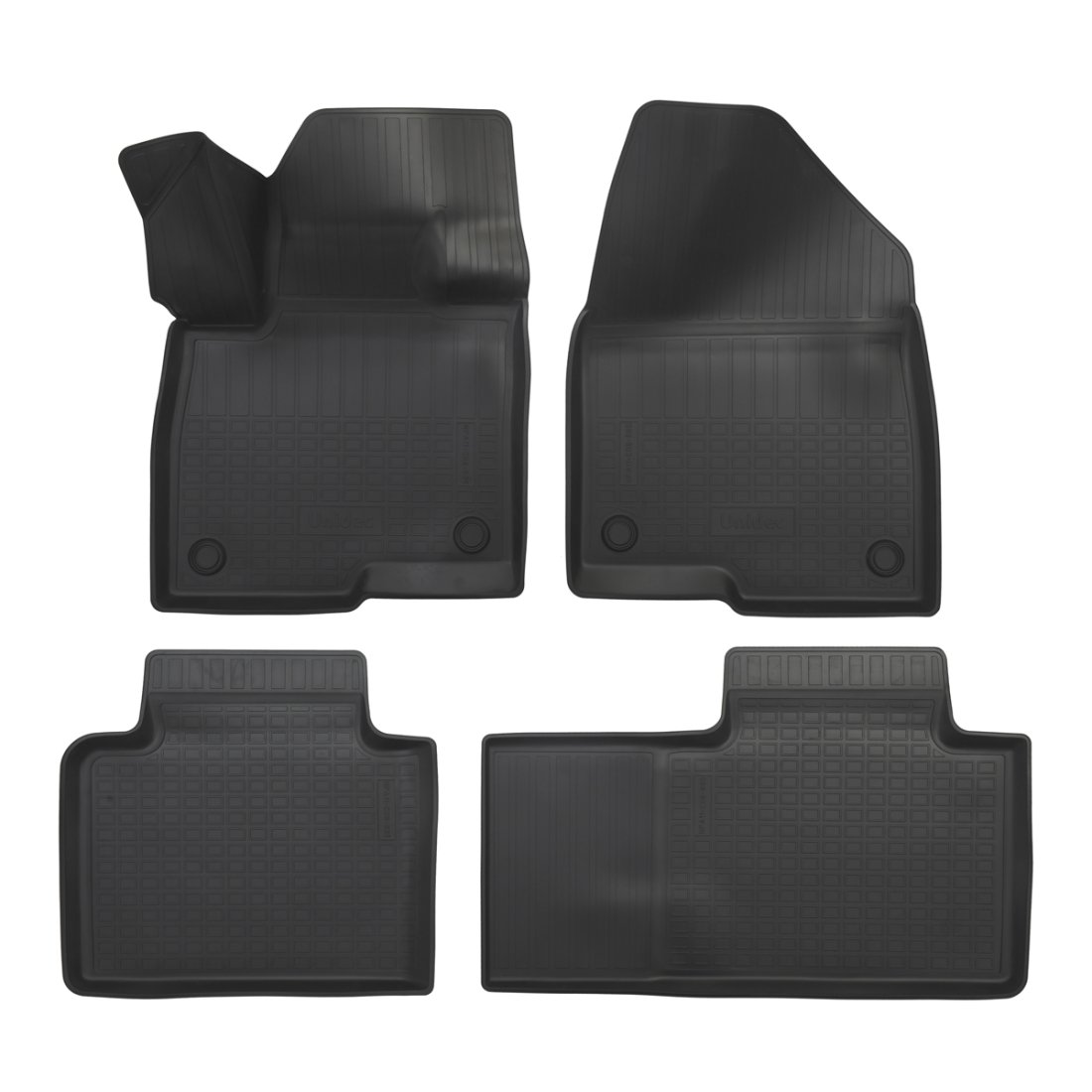 2 299 р. Коврики салонные Norplast Unidec  BAIC X55  2 (2022-2025) (черные)  с доставкой в г. Кемерово