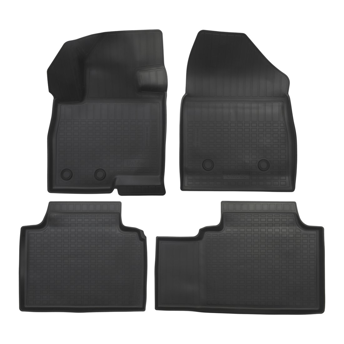 2 299 р. Коврики салонные Norplast Unidec  BAIC X75 (2024-2025) (черные)  с доставкой в г. Кемерово