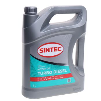 1 499 р. Масло дизельное TURBO DIESEL CF-4SJ 10W40 псинт.5л SINTEC SINTEC 102538  с доставкой в г. Кемерово. Увеличить фотографию 1