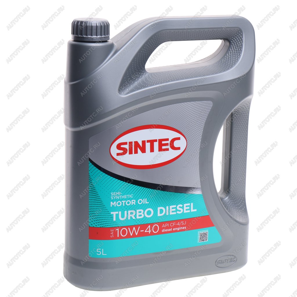 1 499 р. Масло дизельное TURBO DIESEL CF-4SJ 10W40 псинт.5л SINTEC SINTEC 102538  с доставкой в г. Кемерово