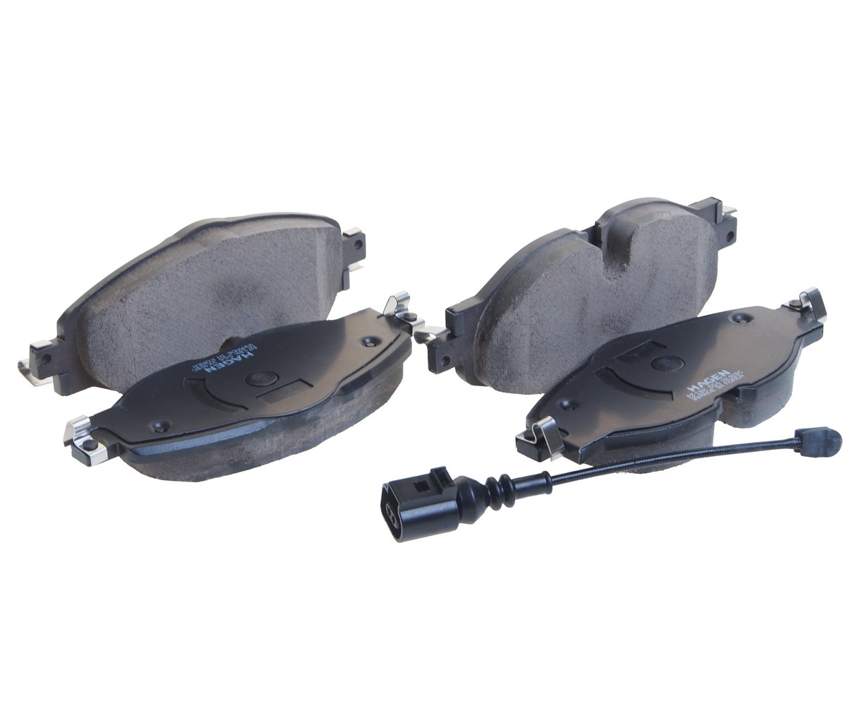 4 649 р. Колодки тормозные VW Golf (13-) AUDI A3 (13-) SKODA Octavia (13-) передние (4шт.) HAGEN SANGSIN SANGSIN gp1678  с доставкой в г. Кемерово