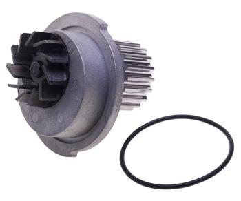 1 679 р. Насос водяной DAEWOO Nubira (97-) CHEVROLET Aveo,Lacetti,Rezzo DELCOPARTS DELCOPARTS 19347428  с доставкой в г. Кемерово. Увеличить фотографию 1